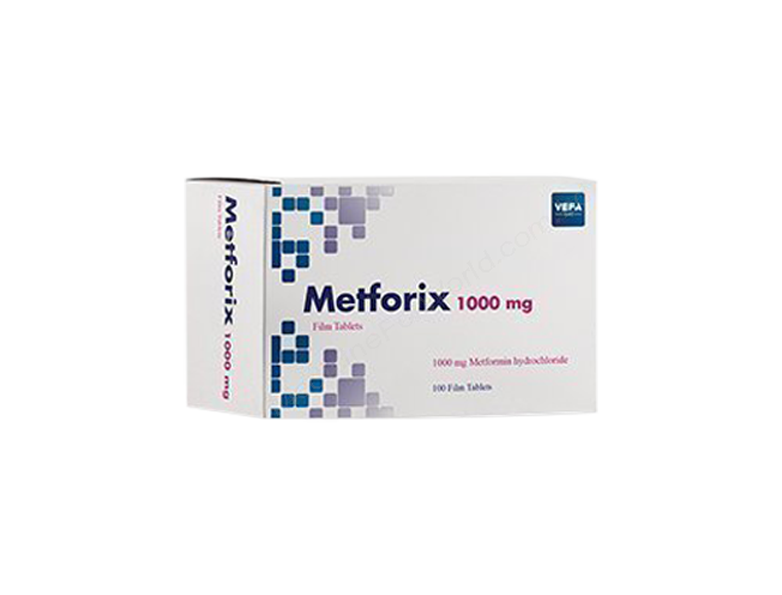 METFORIX- Родовое METFORMIN HYDROCHLORIDE- VEFA Pharma