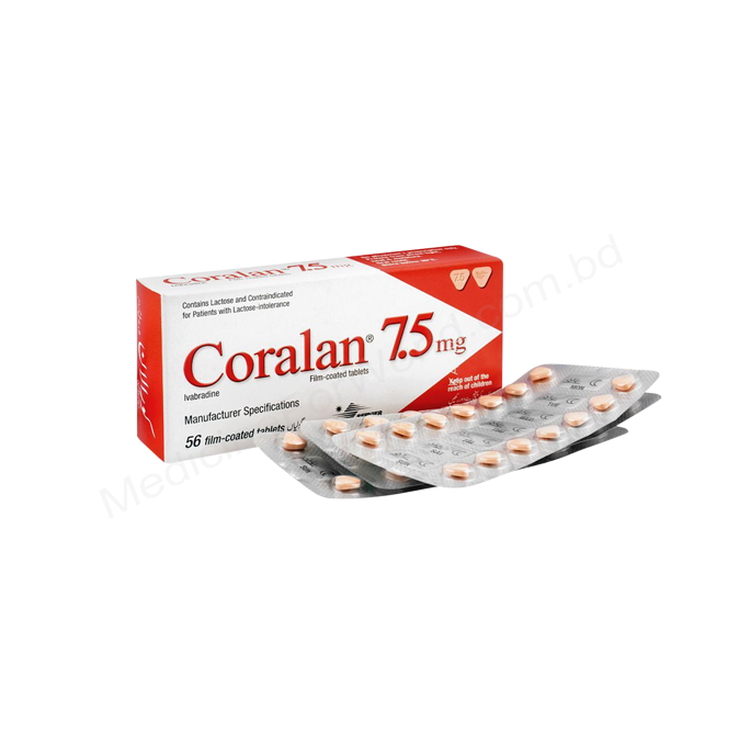 CORALAN- 通用的 IVABRADINE- SERVIER Pharma