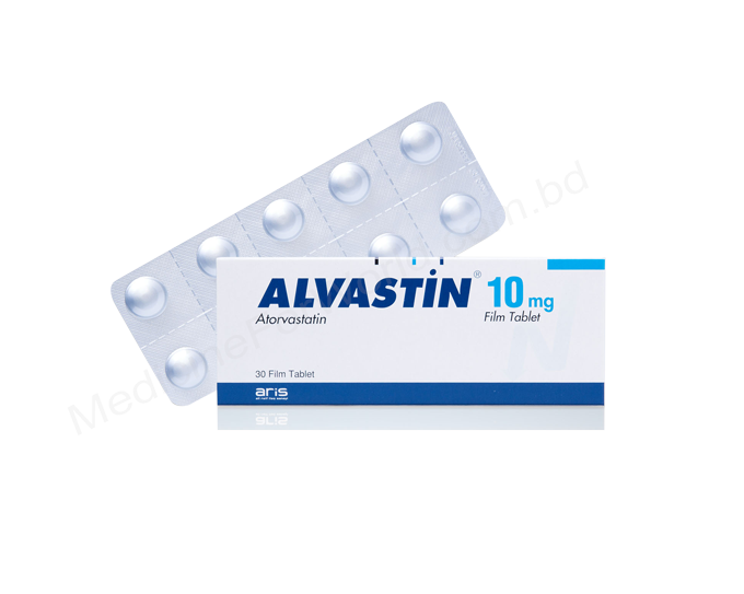 ALVASTIN- 通用的 Atorvastatin Calcium- ALI RAIF Pharma