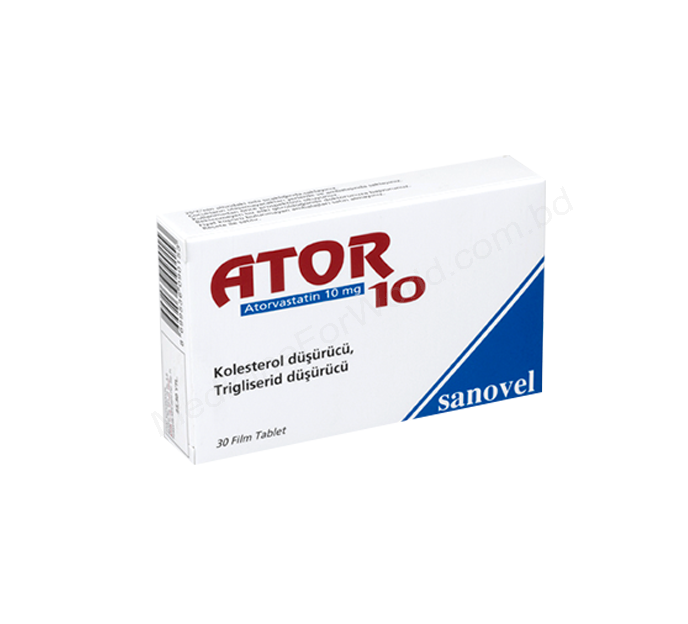 ATOR- 通用的 Atorvastatin Calcium- Sanovel pharma