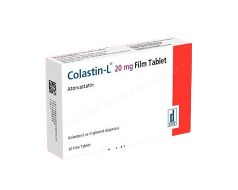 COLASTIN-L- 通用的 Atorvastatin Calcium- Deva Pharma
