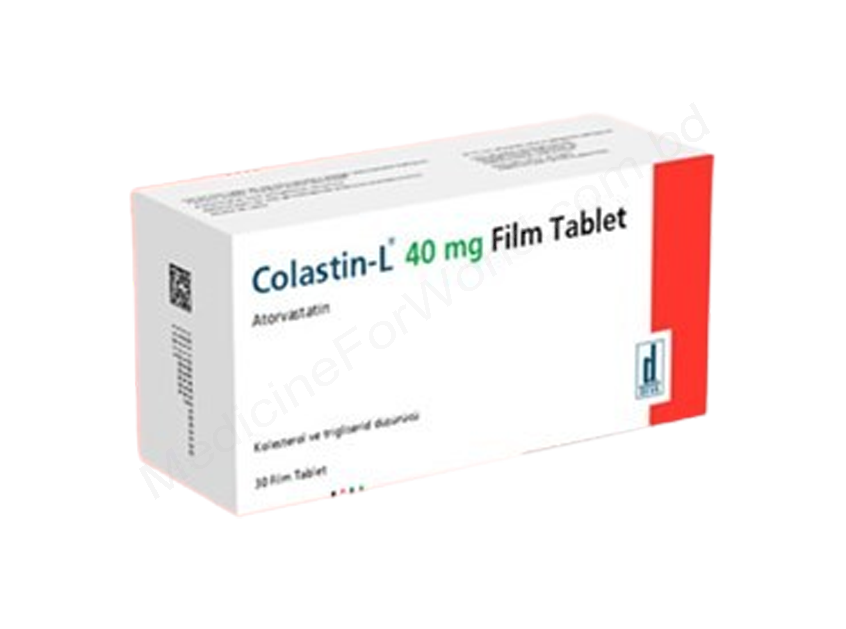 COLASTIN-L- 通用的 Atorvastatin Calcium- Deva Pharma
