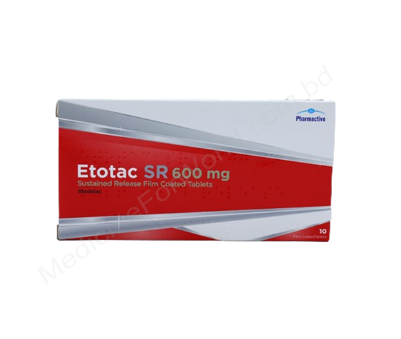 ETOTAC SR- 通用的 ETODOLAC- PHARMACTIVE Pharma