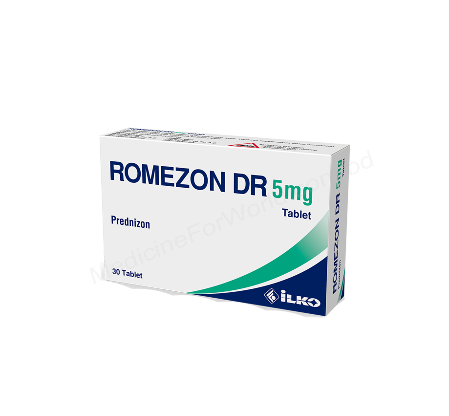 ROMEZON DR- 通用的 PREDNISONE- ILKO Pharma