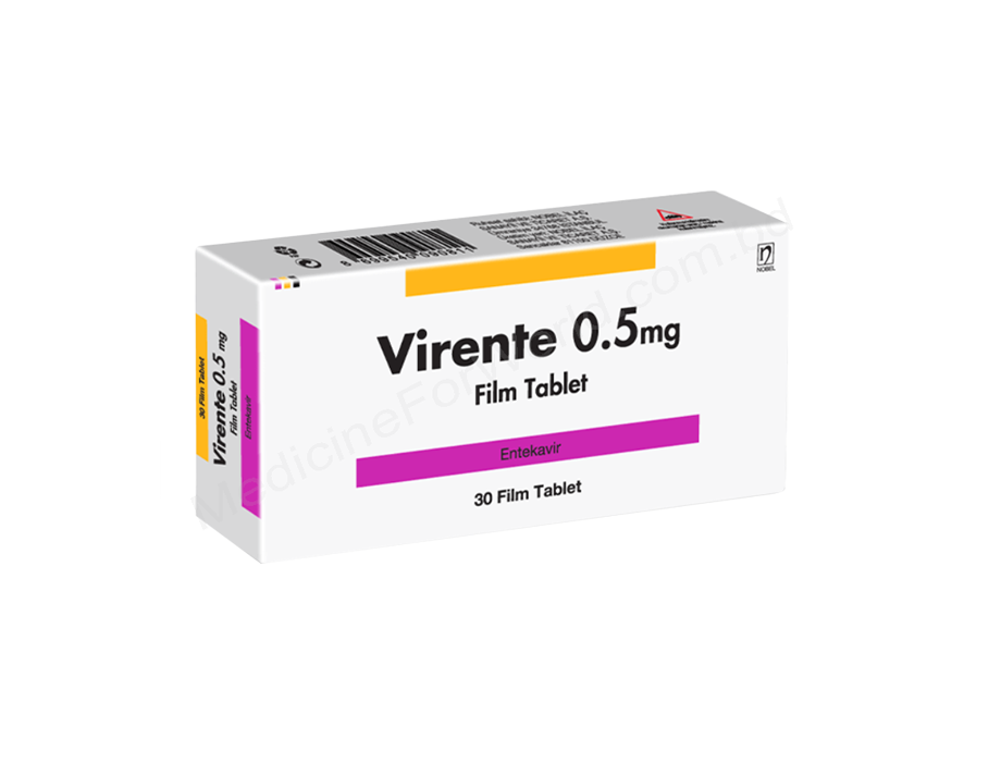 VIRENTE- 通用的 恩替卡韦- Nobel pharma