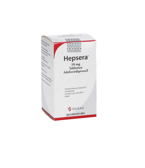 HEPSERA- 通用的 ADEFOVIR DIPIVOXIL- GILEAD SCIENCES Pharma