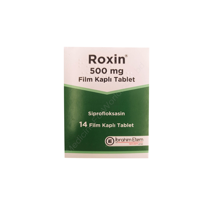 ROXIN- 通用的 CIPROFLOXACIN HYDROCHLORIDE- I.E. ULAGAY Pharma