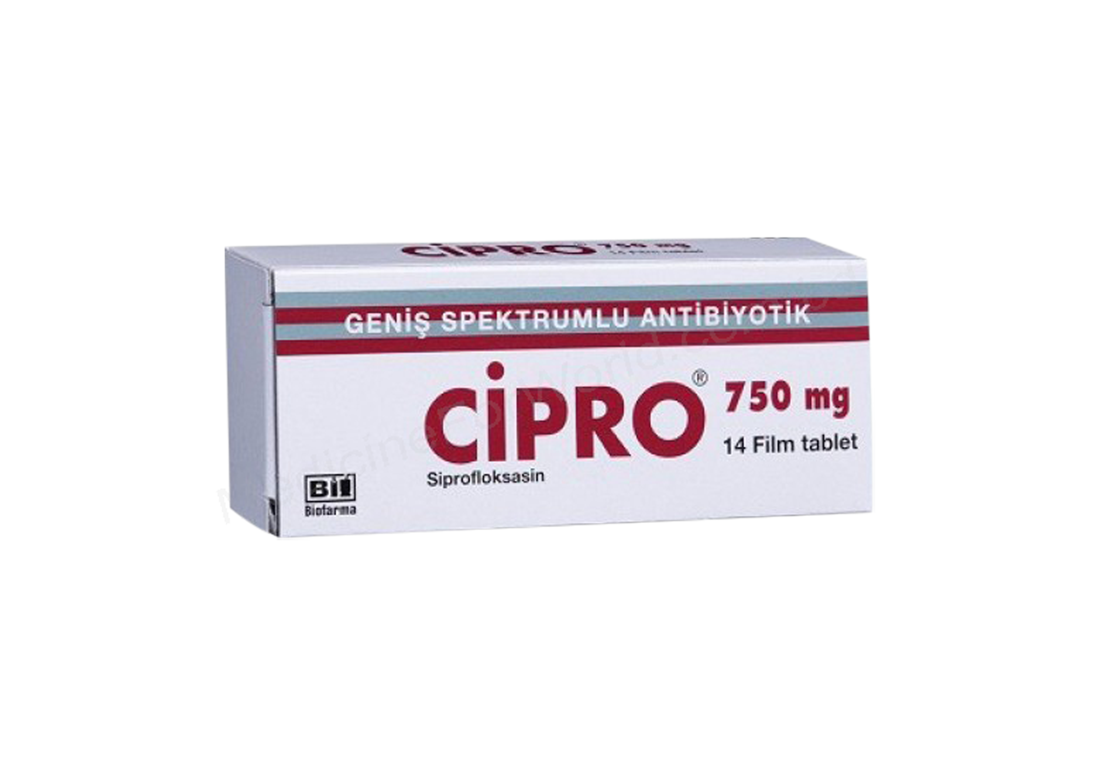 CIPRO- 通用的 CIPROFLOXACIN HYDROCHLORIDE- BIOFARMA Pharma