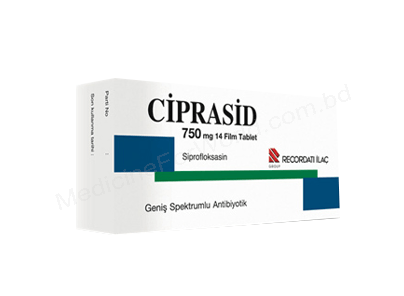 CIPRASID- 通用的 CIPROFLOXACIN HYDROCHLORIDE- RECORDATI Pharma