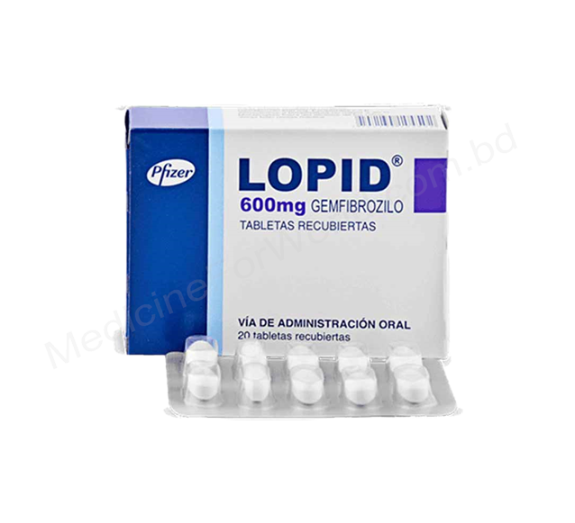 LOPID- 通用的 GEMFIBROZIL- Pfizer Pharma