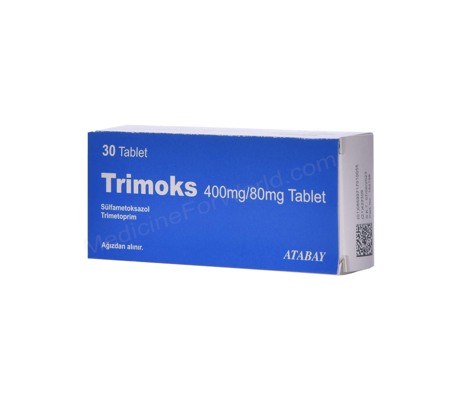 TRIMOKS- 通用的 SULFAMETHOXAZOLE + TRIMETOPRIM- Atabay pharma