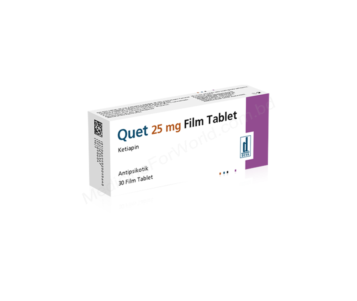 QUET- 通用的 QUETIAPINE FUMARATE- Deva Pharma