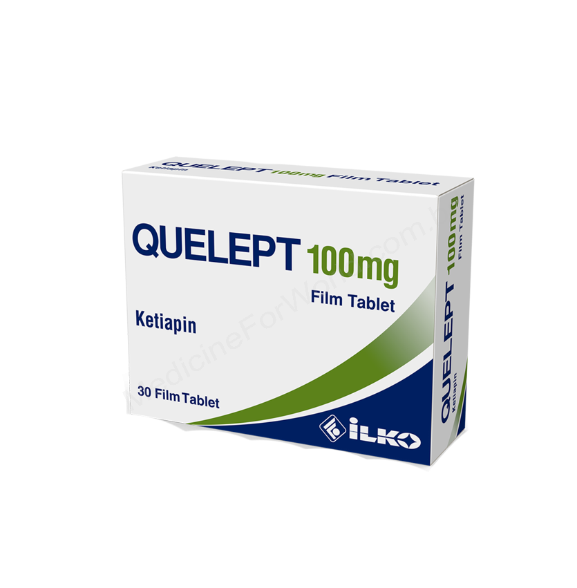 QUELEPT- 通用的 QUETIAPINE FUMARATE- ILKO Pharma