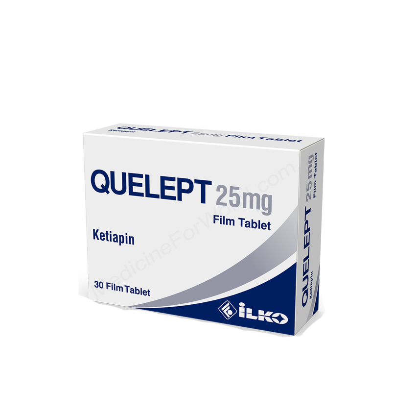 QUELEPT- 通用的 QUETIAPINE FUMARATE- ILKO Pharma
