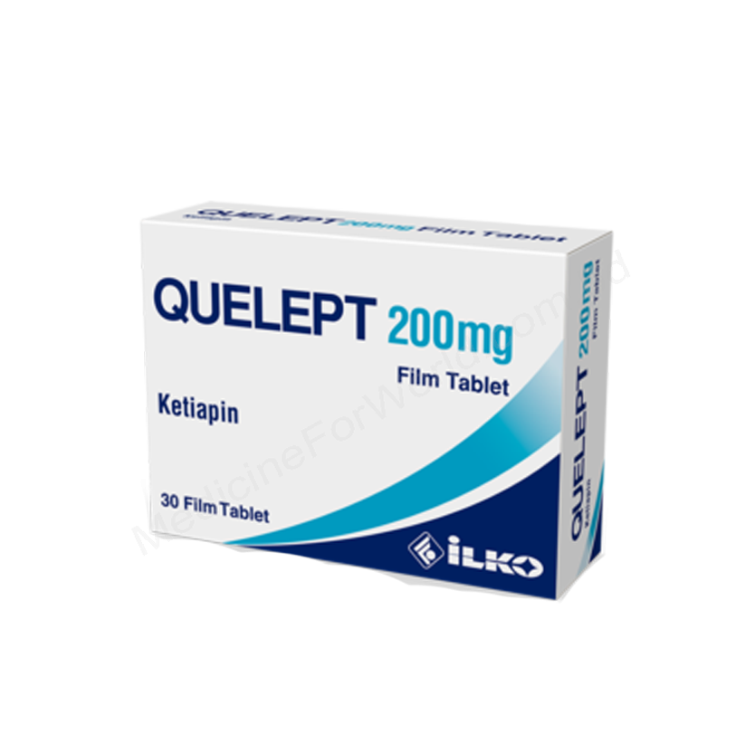 QUELEPT- 通用的 QUETIAPINE FUMARATE- ILKO Pharma