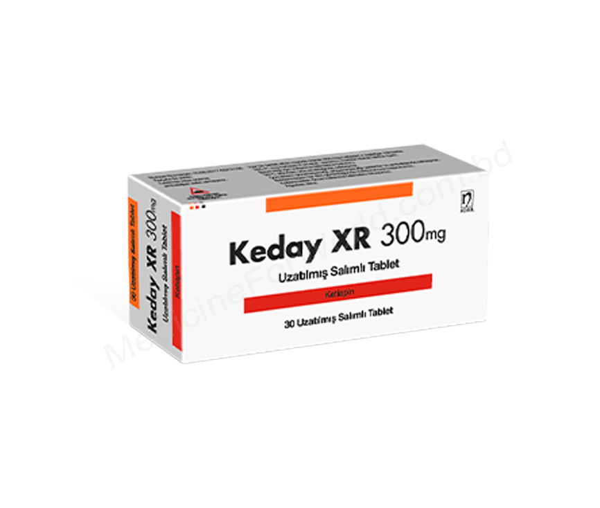 KEDAY XR- 通用的 QUETIAPINE FUMARATE- Nobel pharma