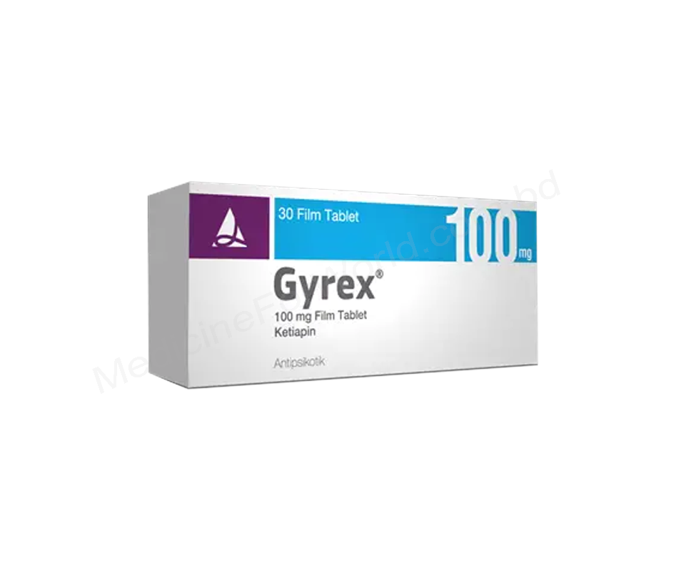 GYREX- 通用的 QUETIAPINE FUMARATE- Santa Pharma