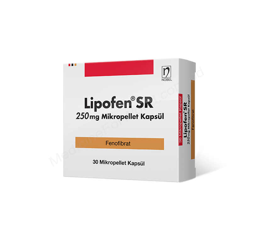 LIPOFEN- 通用的 FENOFIBRATE- Nobel pharma