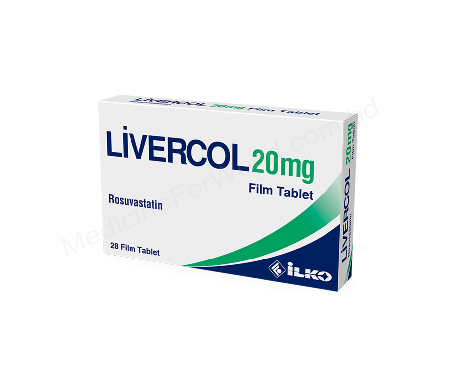 LIVERCOL- 通用的 瑞舒伐他汀- ILKO Pharma