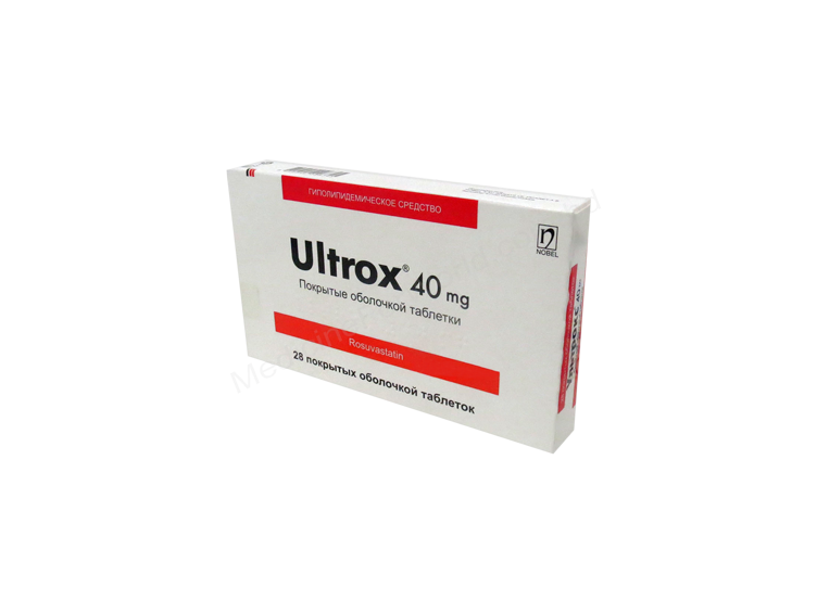 ULTROX- 通用的 瑞舒伐他汀- Nobel pharma