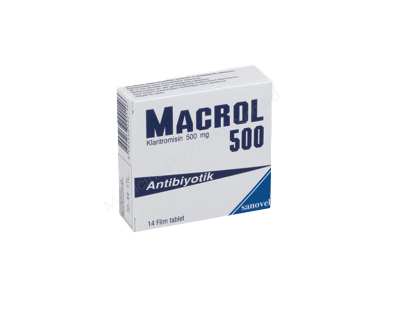 MACROL- 通用的 CLARITHROMYCIN- Sanovel pharma