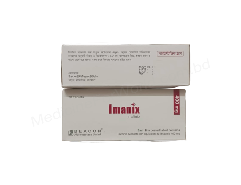 Imanix- 通用的 伊马替尼/伊馬替尼- 孟加拉碧康制药