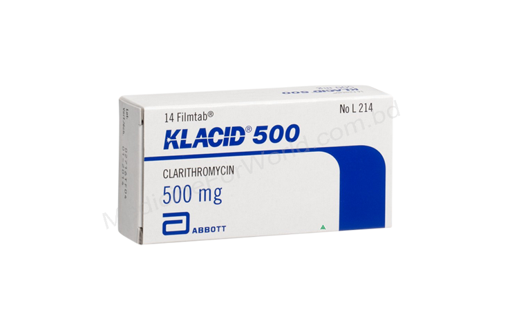 KLACID- 通用的 CLARITHROMYCIN- ABBOTT Pharma