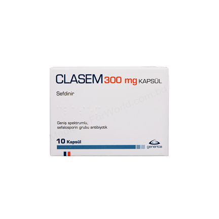CLASEM- 通用的 CEFDINIR- GENERICA Pharma
