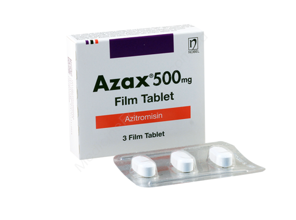 AZAX- 通用的 AZITHROMYCIN- Nobel pharma