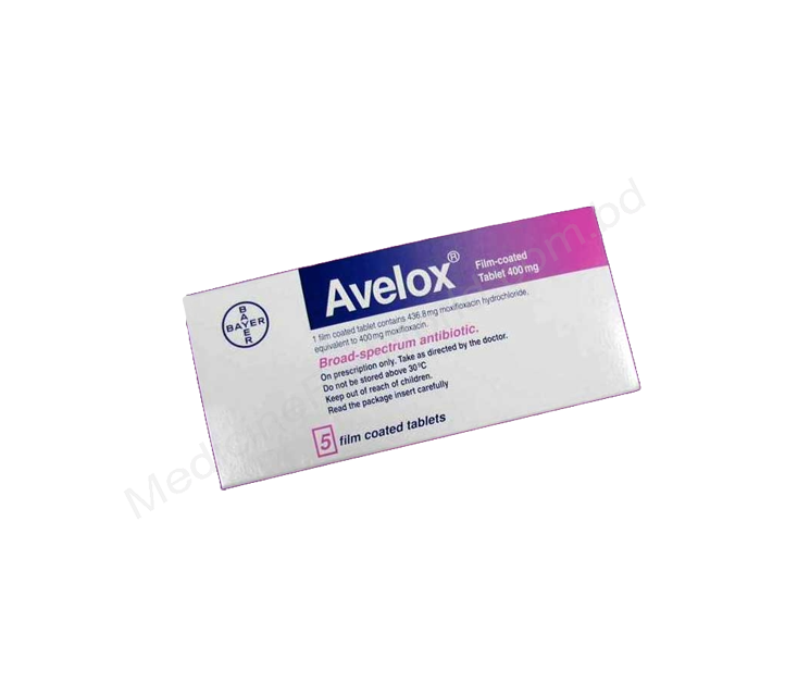 AVELOX- Родовое MOXIFLOXACIN HYDROCHLORIDE- Bayer Pharma