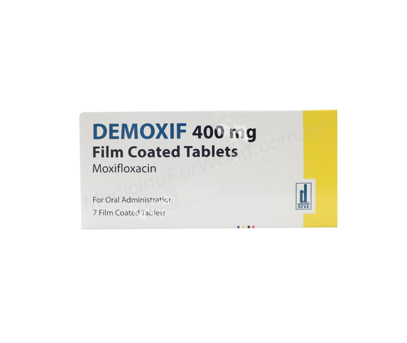 DEMOXIF- 通用的 MOXIFLOXACIN HYDROCHLORIDE- Deva Pharma