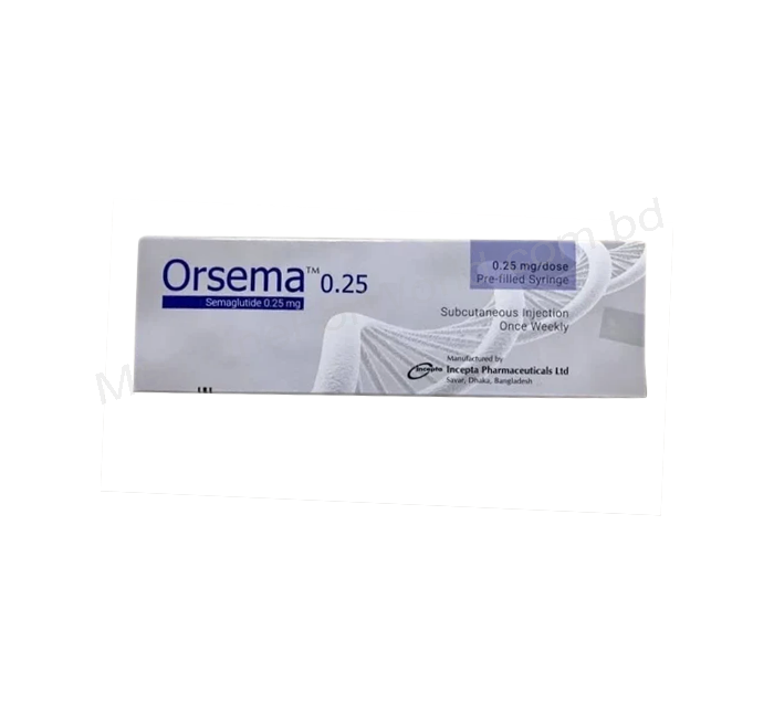 Orsema- 通用的 Semaglutide- 孟家拉伊斯达制药