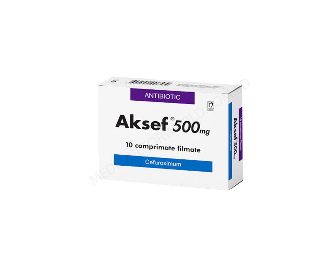 AKSEF- 通用的 CEFUROXIME AXETIL- Nobel pharma