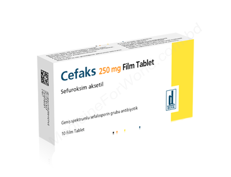 CEFAKS- 通用的 CEFUROXIME AXETIL- Deva Pharma