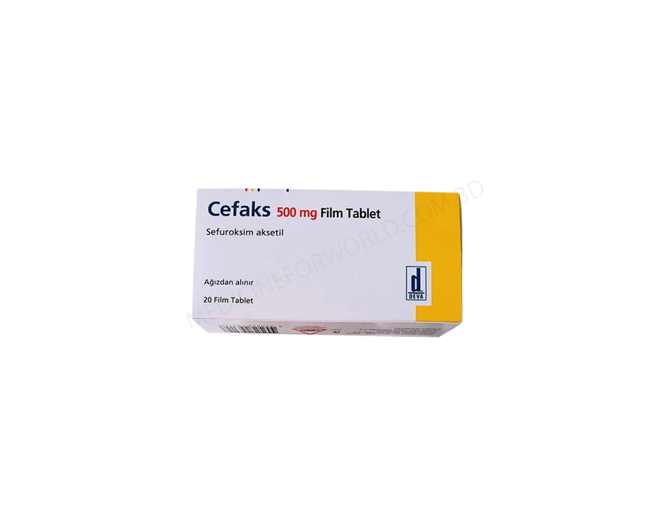 CEFAKS- 通用的 CEFUROXIME AXETIL- Deva Pharma