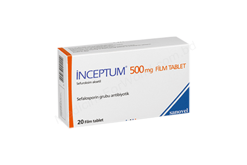 INCEPTUM- 通用的 CEFUROXIME AXETIL- Sanovel pharma