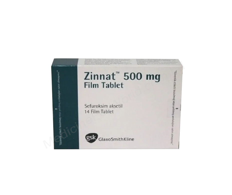 ZINNAT- 通用的 CEFUROXIME AXETIL- GLAXOSMITHKLINE Pharma