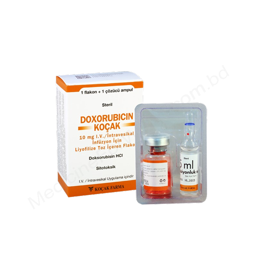 DOXORUBICIN-KOCAK- 通用的 DOXORUBICIN HYDROCHLORIDE- Kocak制药有限公司