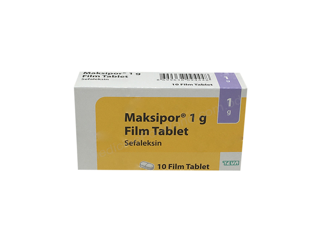 MAKSIPOR- 通用的 CEPHALEXIN- Teva Pharma