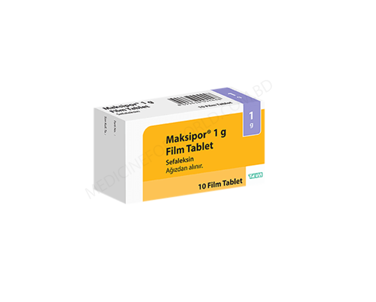 MAKSIPOR- 通用的 CEPHALEXIN- Teva Pharma