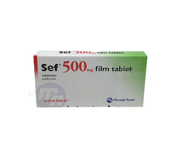 SEF- 通用的 CEPHALEXIN- MUSTAFA NEVZAT Pharma