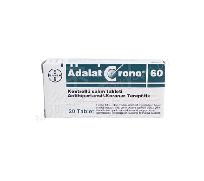 Adalat Crono- 通用的 Nifedipine- Bayer Pharma