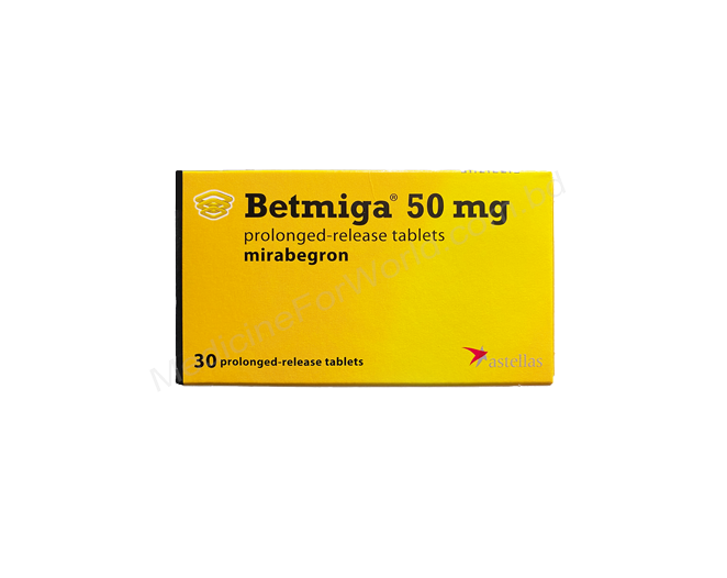 Betmiga- 通用的 米拉贝隆- Astellas Pharma