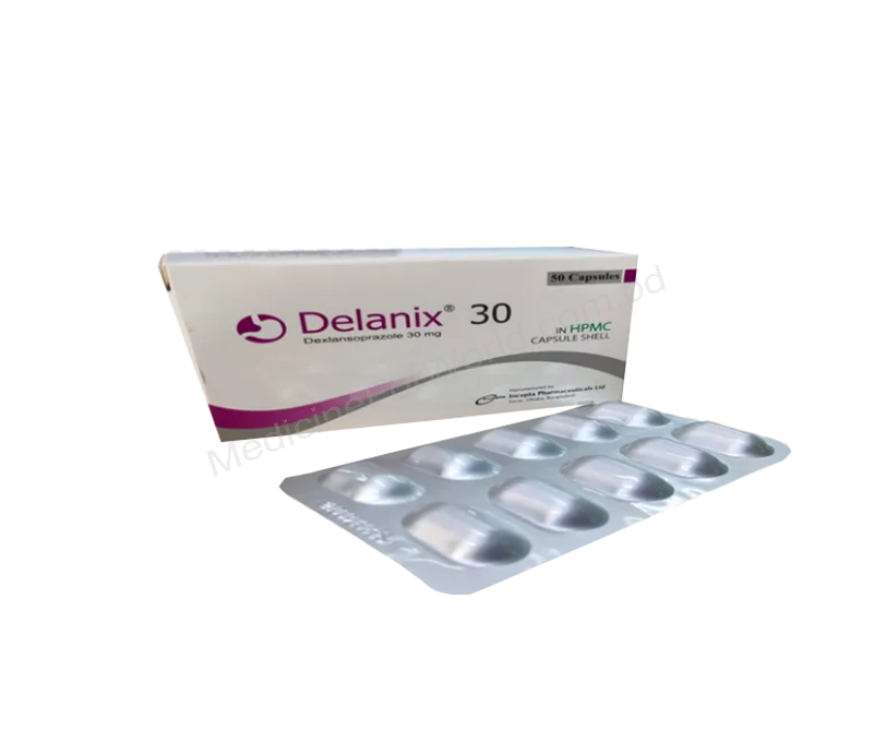 Delanix- 通用的 DEXLANSOPRAZOLE- 孟家拉伊斯达制药