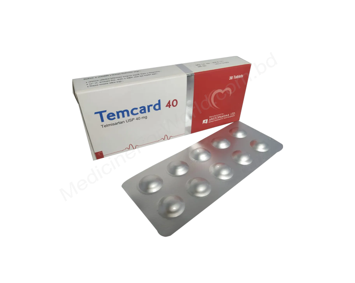 Temcard- 通用的 Telmisartan- Aristopharma