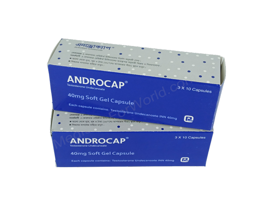 Androcap- Родовое Testosterone Undecanoate- Renata Pharma