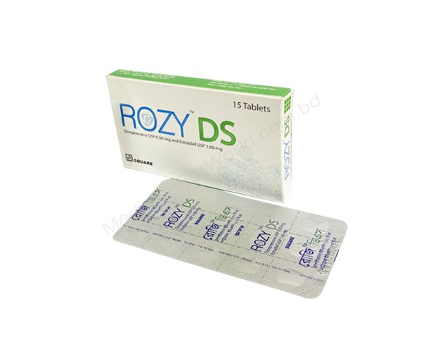 Rozy DS- 通用的 Drospirenone + Estradiol- Square制药有限公司