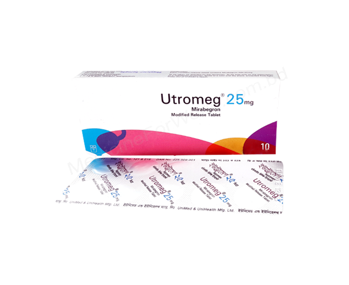 Utromeg- 通用的 米拉贝隆- Unimed Unihealth Pharma