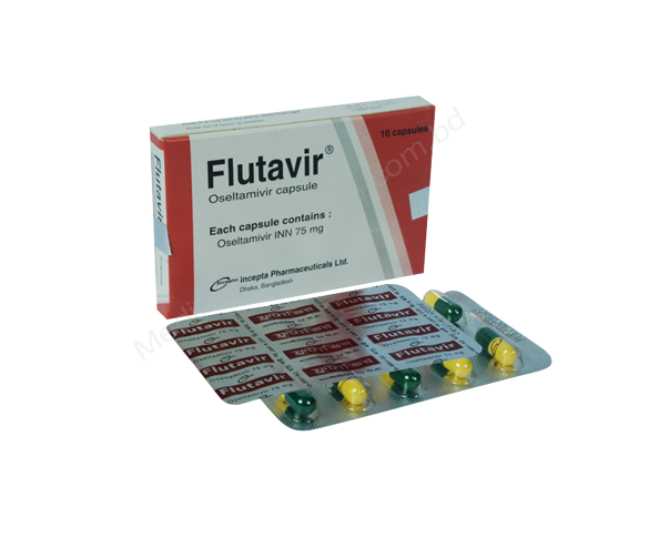 Flutavir- 通用的 Oseltamivir- 孟家拉伊斯达制药