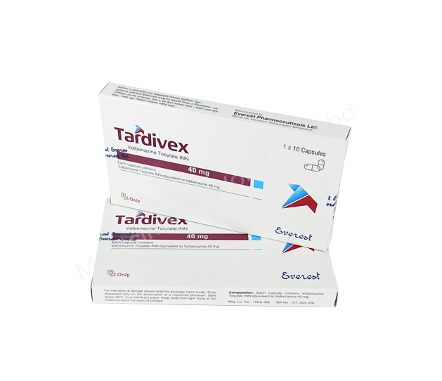 Tardivex- Родовое Valbenazine- Everest Pharma